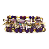 Orchard Purple Bracelet Stack