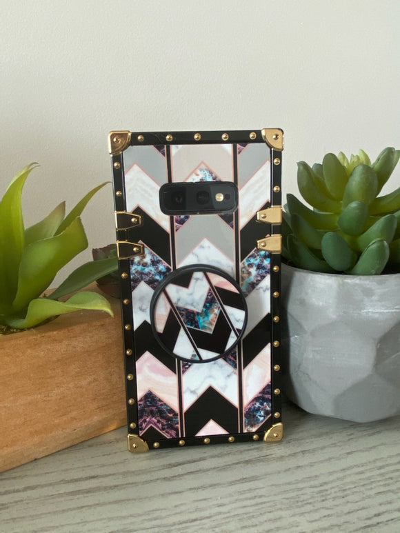 Geometric Square Cell Phone Case