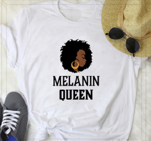 Afro Melanin Queen T-Shirt